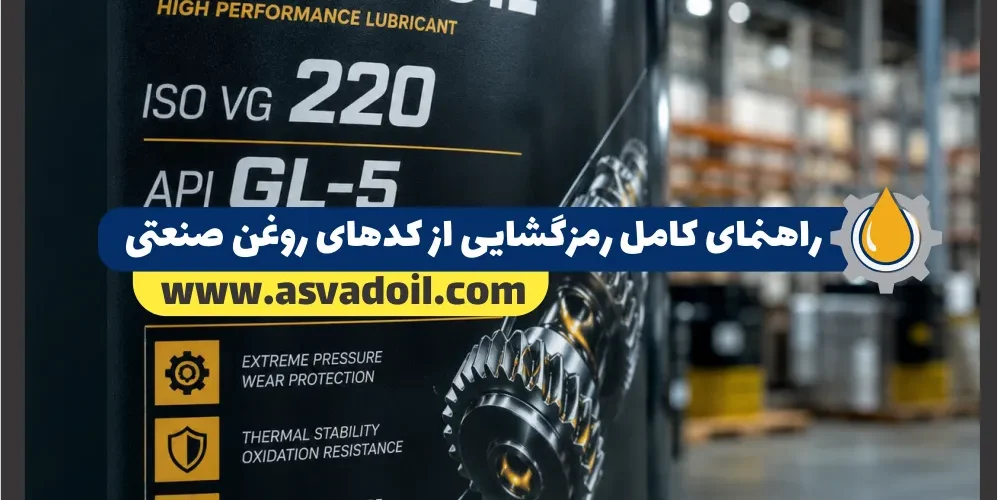 راهنمای کامل رمزگشایی از کدهای روغن صنعتی