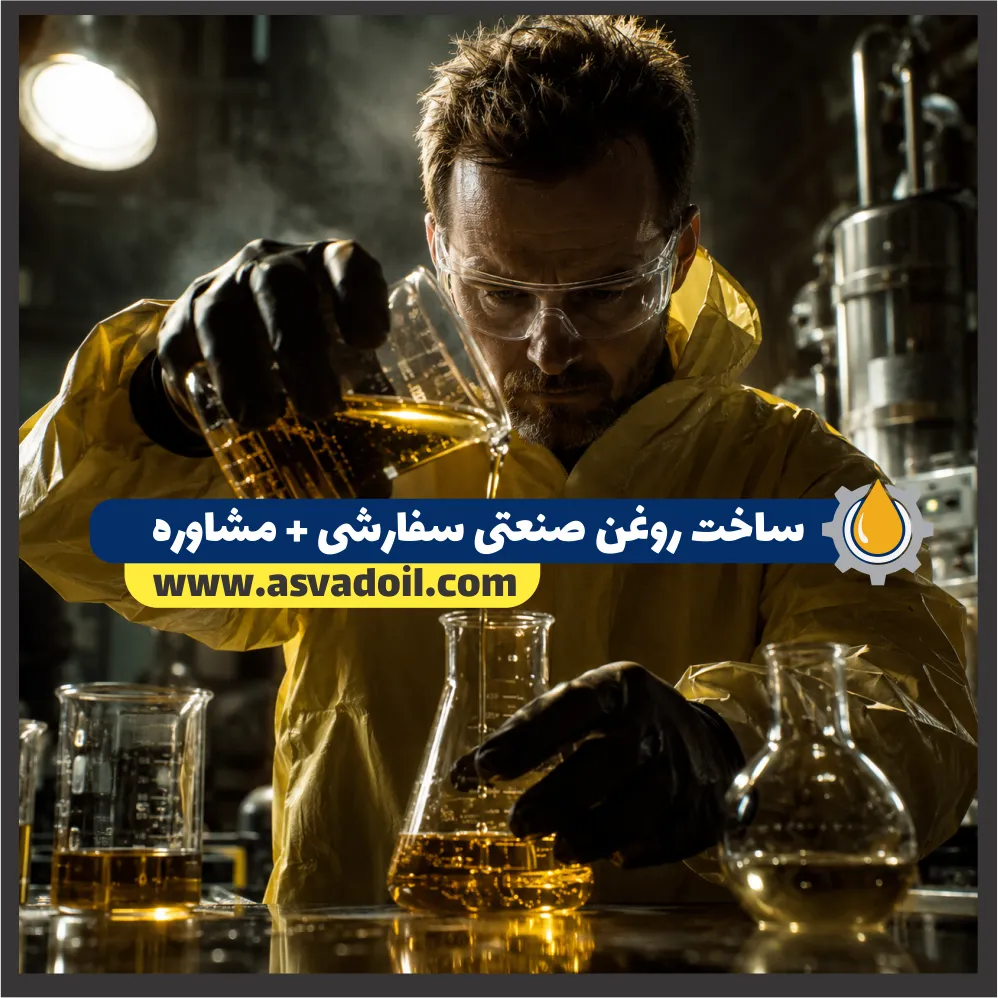 ساخت روغن صنعتی سفارشی + مشاوره