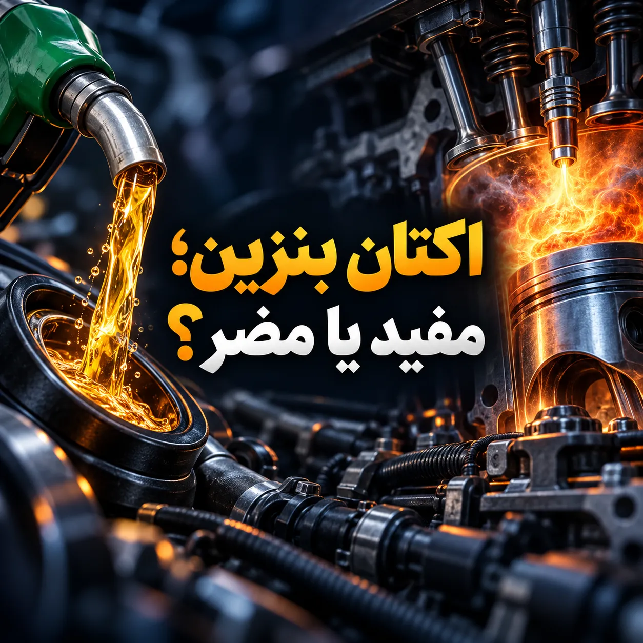 اکتان بنزین مفید یا مضر