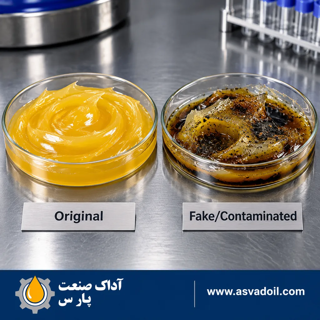 تشخیص گریس اصل و تقلبی